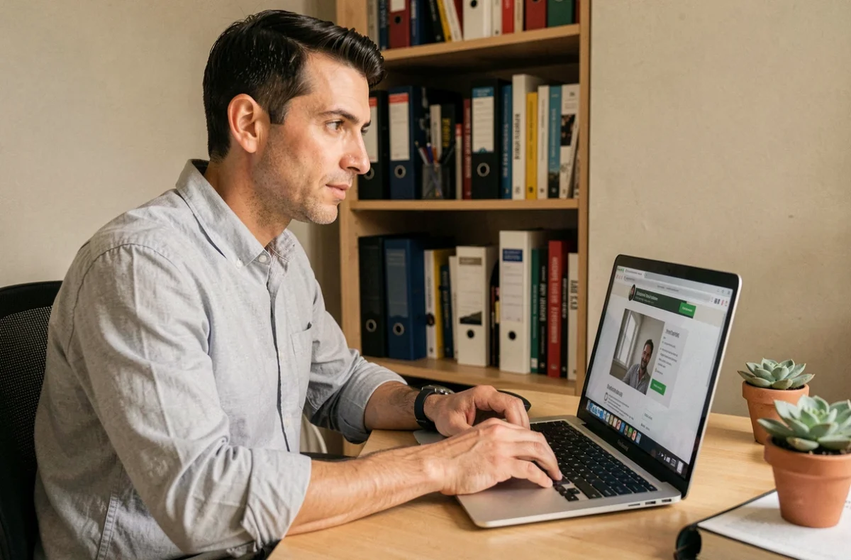 Responsable d'une structure ESS consultant le site Cncres.org pour contacter le service client en ligne